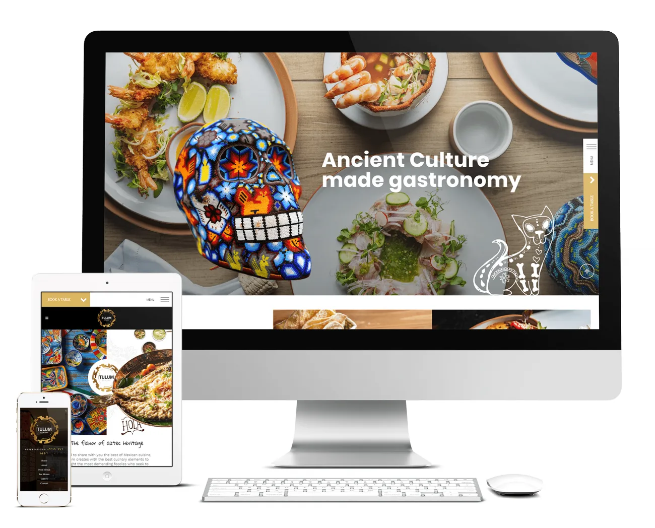 Meshico Restaurant Group Website